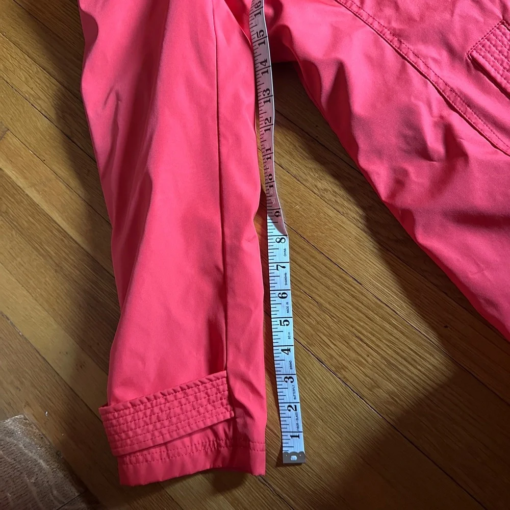 Michael Kors Bright Coral Windbreaker, Size XL